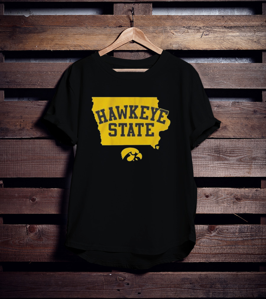 Hawkeye State Iowa Football T-Shirt