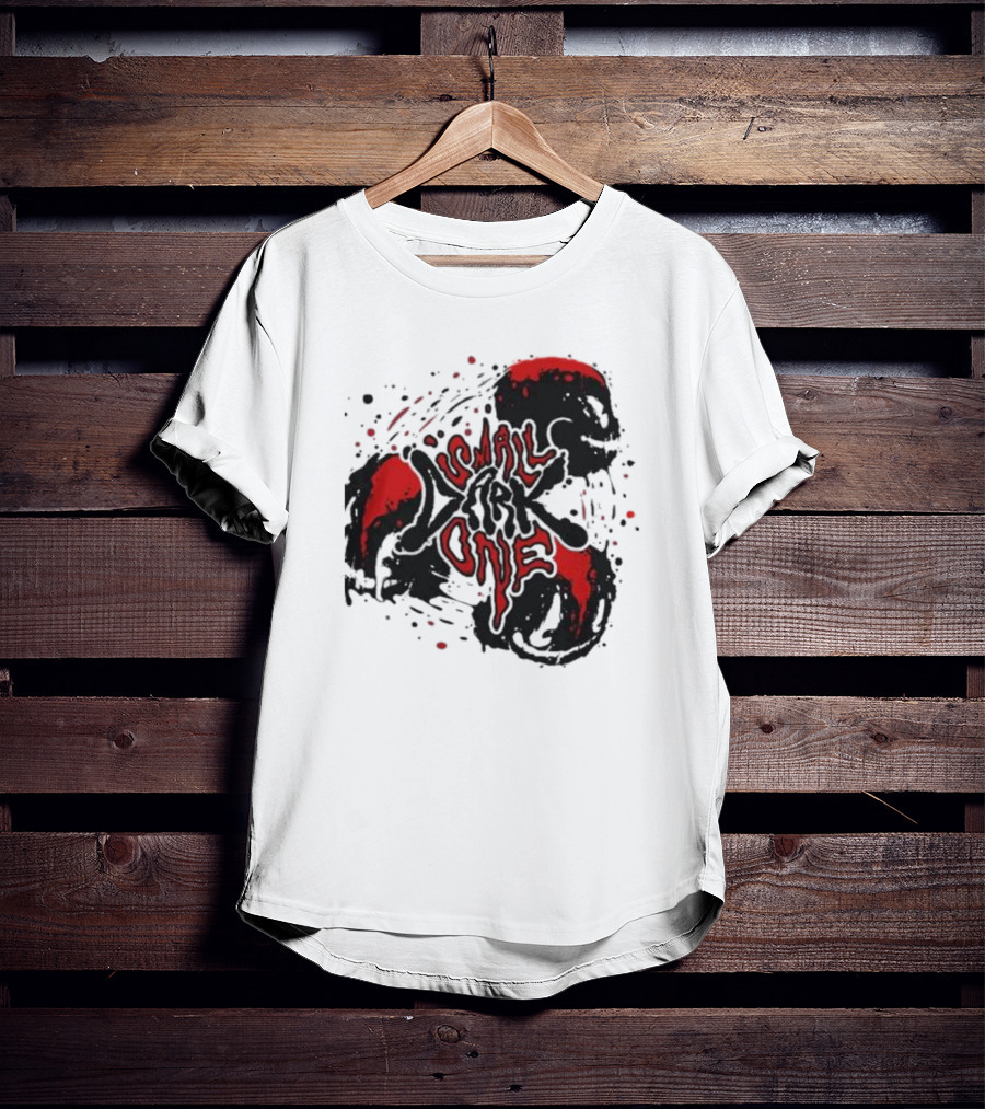 Small Dark One Ink Lil Darkie Symbolic Red And Black T-Shirt