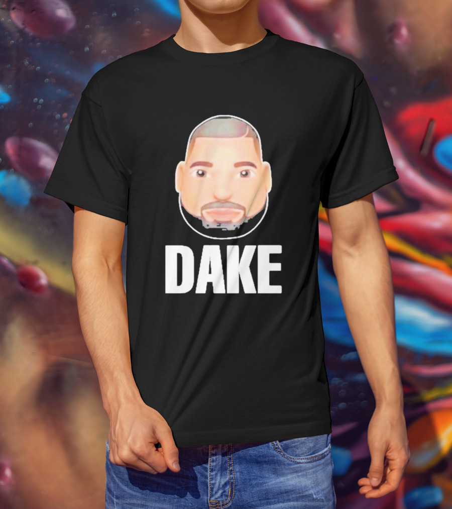 Dake Emoji Face Meme T-Shirt