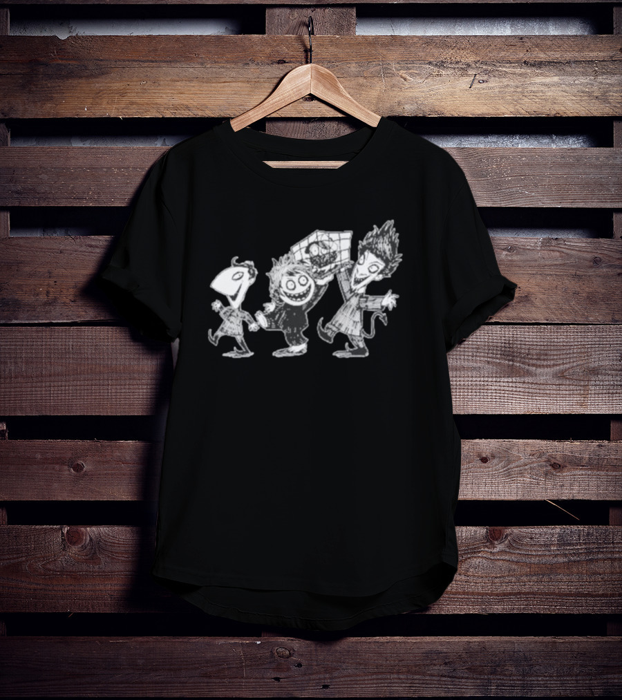 Oneyplays Nightmare Before Oney Halloween Characters T-Shirt