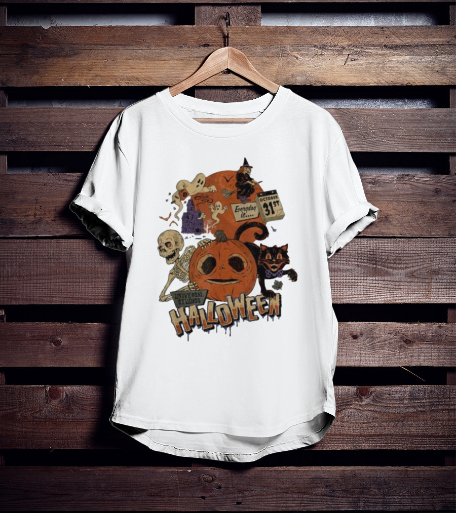 Universal Studios Halloween October 31st Everyday Is Halloween T-Shirt