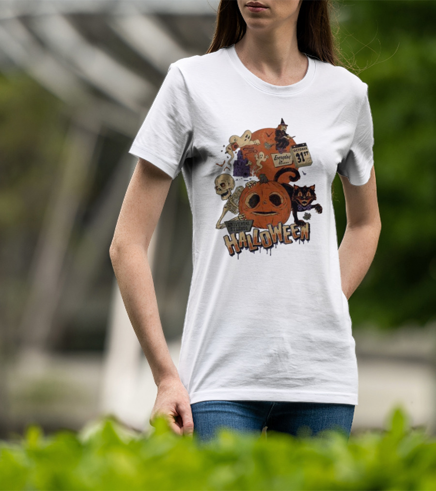 Universal Studios Halloween October 31st Everyday Is Halloween T-Shirt