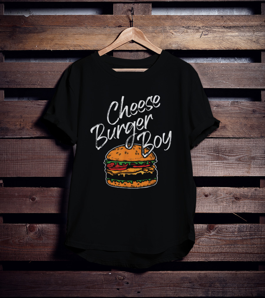 Cheeseburger Boy National Cheeseburger Day Classic Cheeseburger Enthusiast T-Shirt
