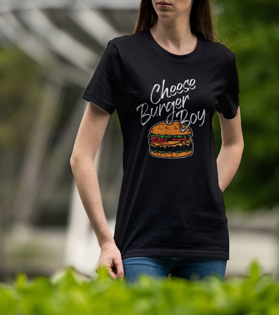 Cheeseburger Boy National Cheeseburger Day Classic Cheeseburger Enthusiast T-Shirt