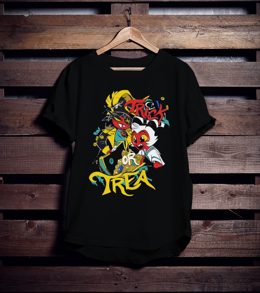 Moxxie Millie Trick Or Treat Halloween Characters T-Shirt