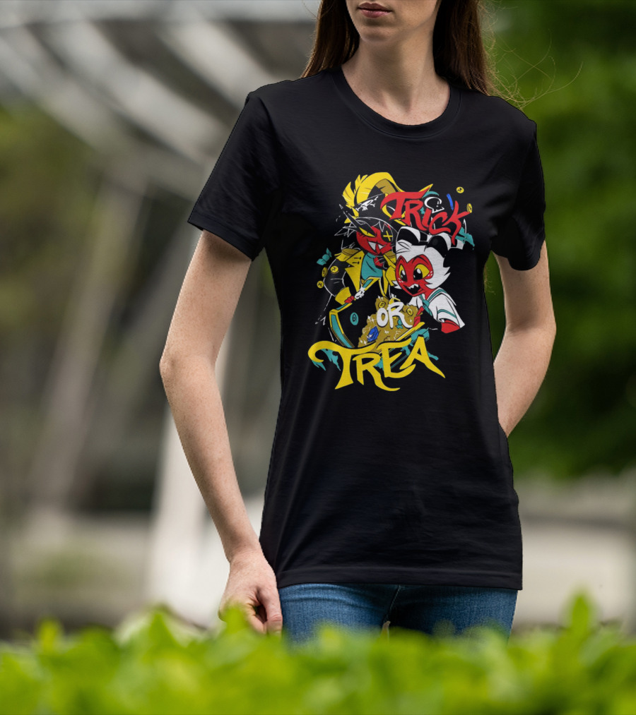 Moxxie Millie Trick Or Treat Halloween Characters T-Shirt