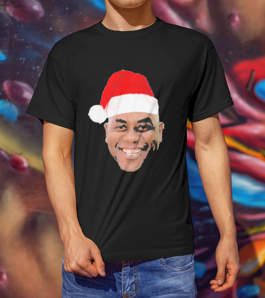 Winter Christmas Ainsley Meme Santa Hat T-Shirt