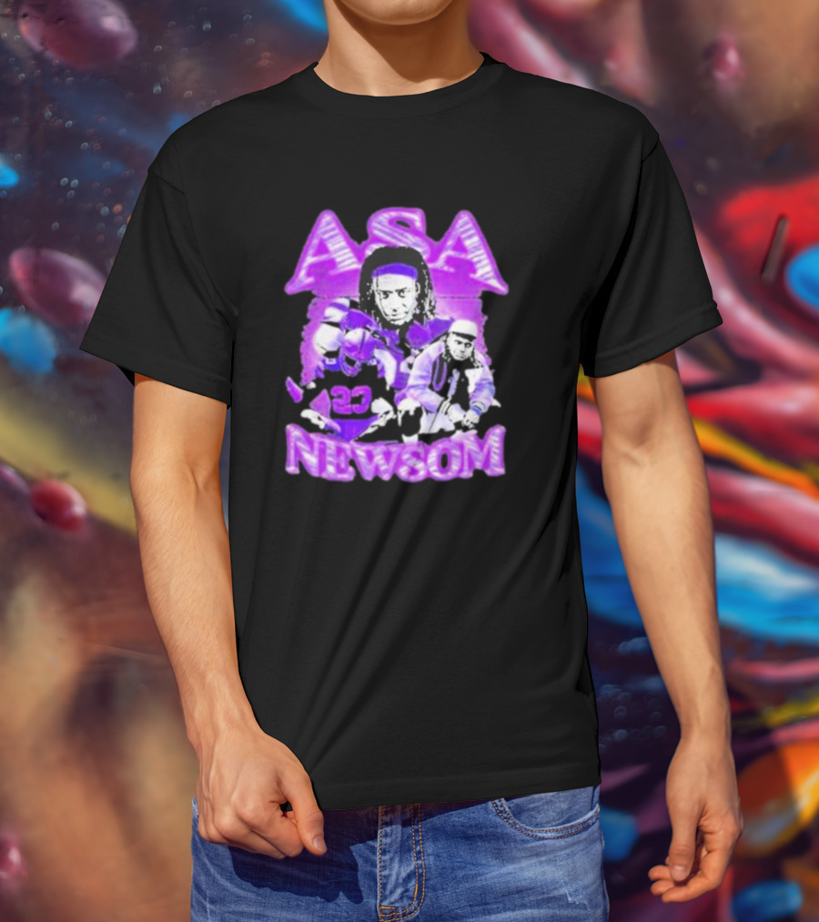 ASA Newsom Vintage Lightweight 23 Football T-Shirt