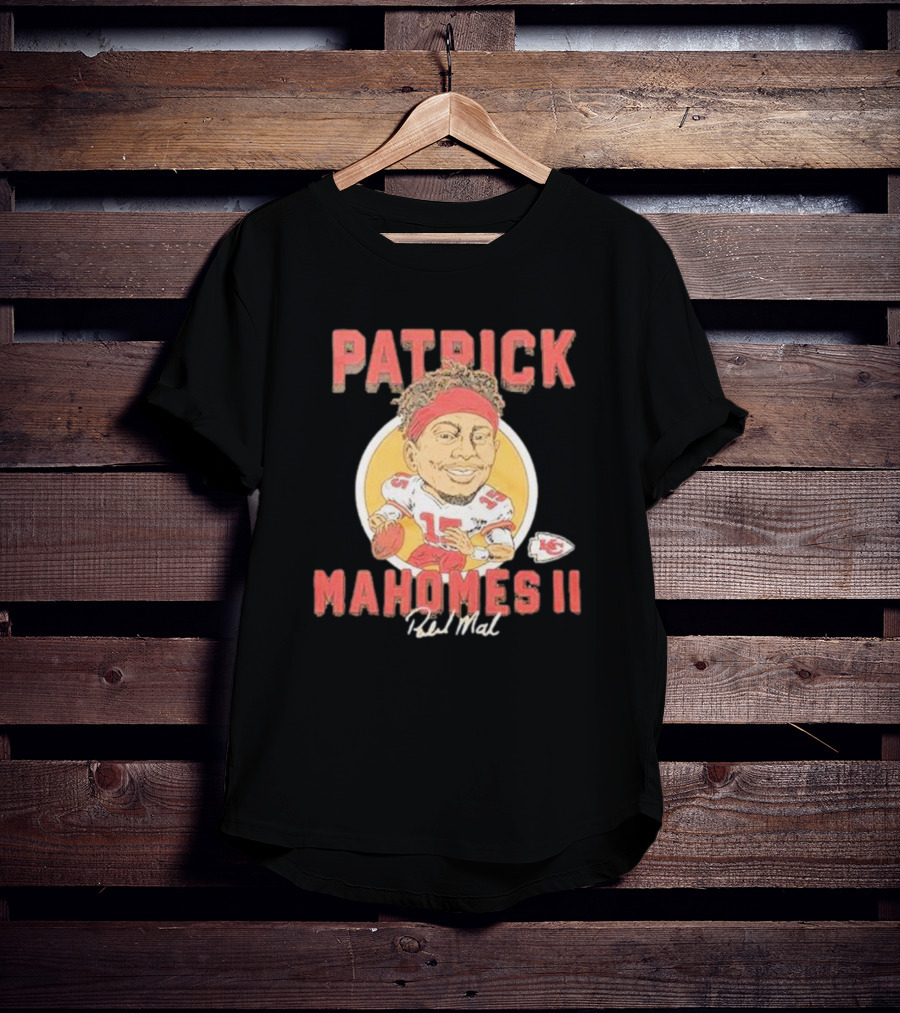 Patrick Mahomes II Red Mal Chiefs Signature T-Shirt