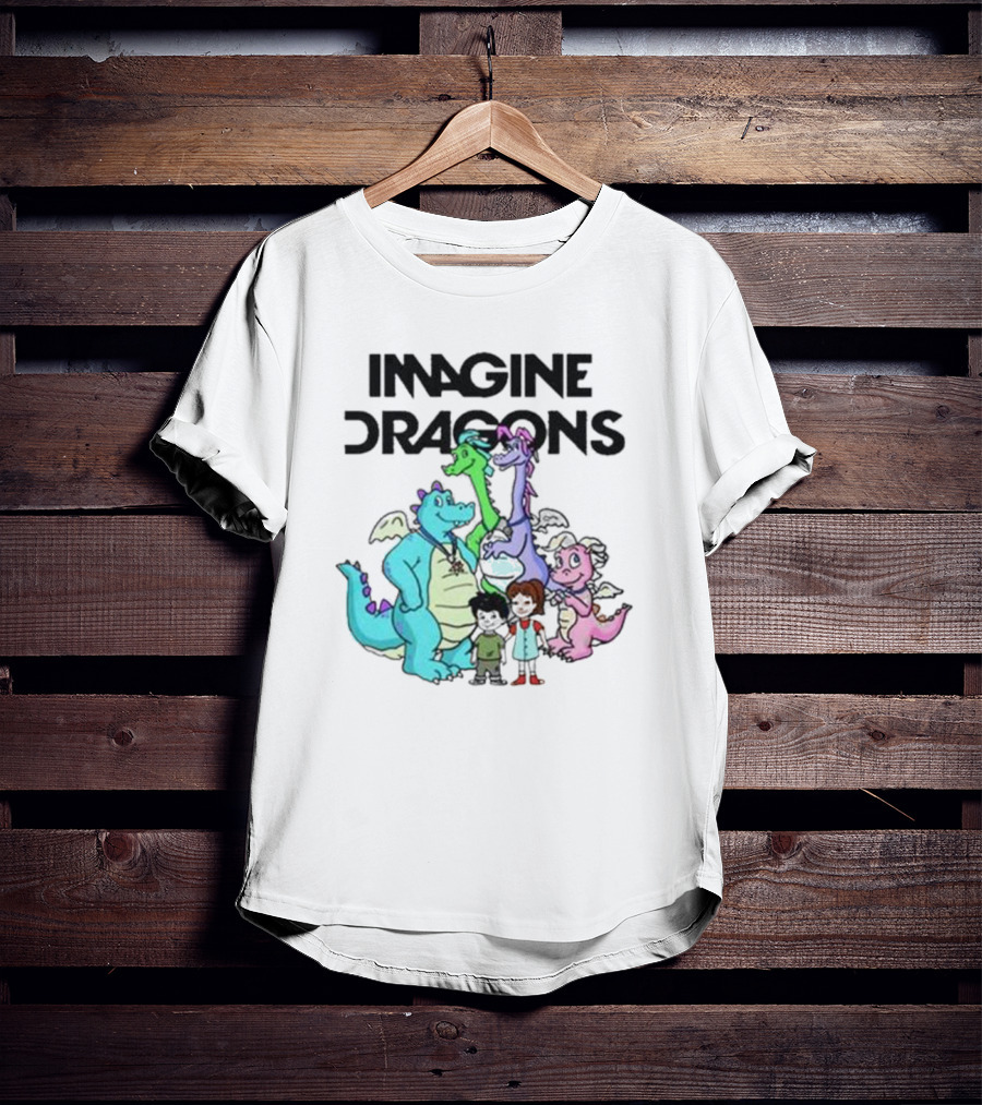 Imagine Dragons Dinosaur Band Group T-Shirt