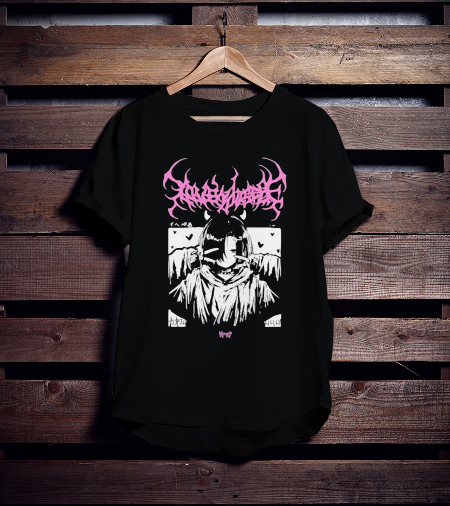 Loveyourself Gothic Anime Aesthetic Hearts T-Shirt