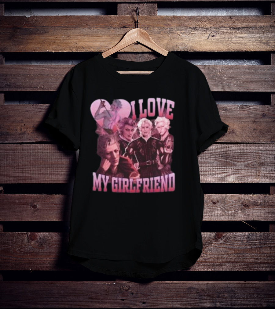 I Love My Girlfriend Astarion Approves Bg 3 T-Shirt