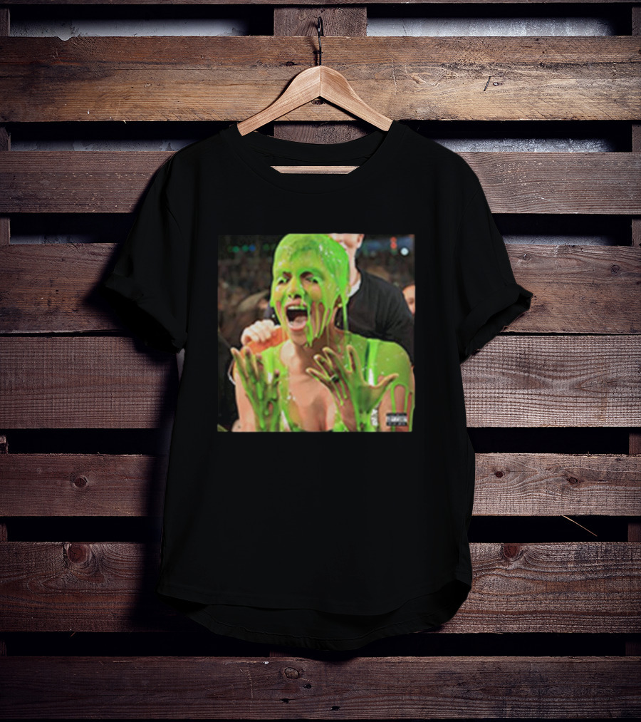 Drake Slime You Out Album Cover Green Slime Woman T-Shirt