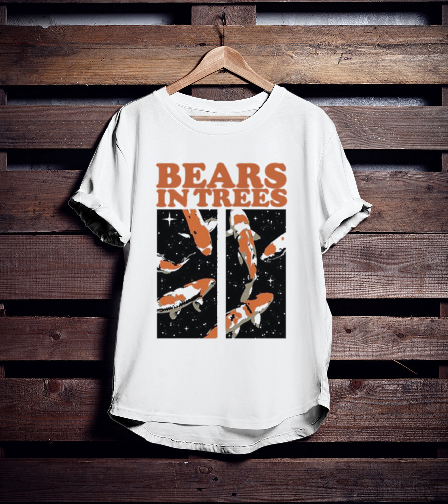 Bears IN Trees Koi Fish Aquarium T-Shirt