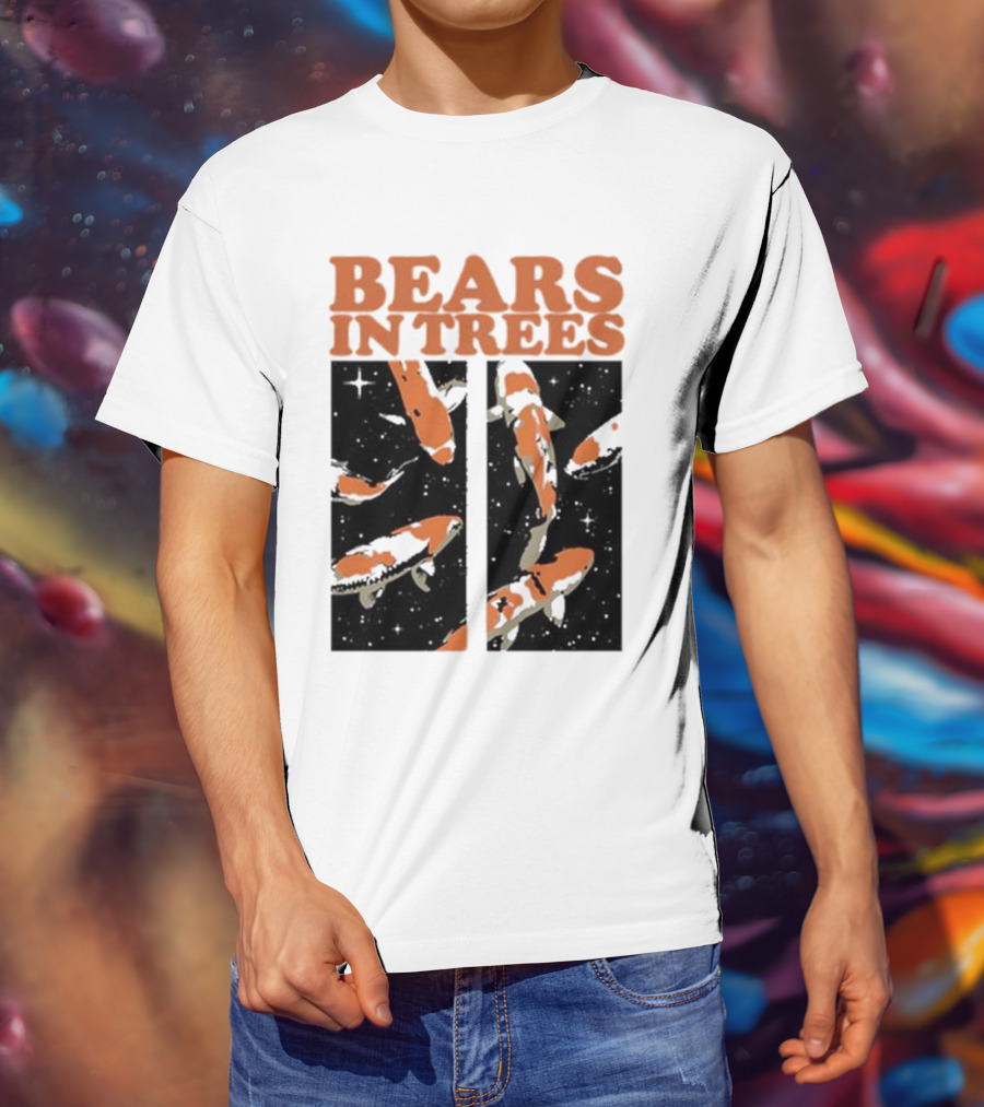 Bears IN Trees Koi Fish Aquarium T-Shirt