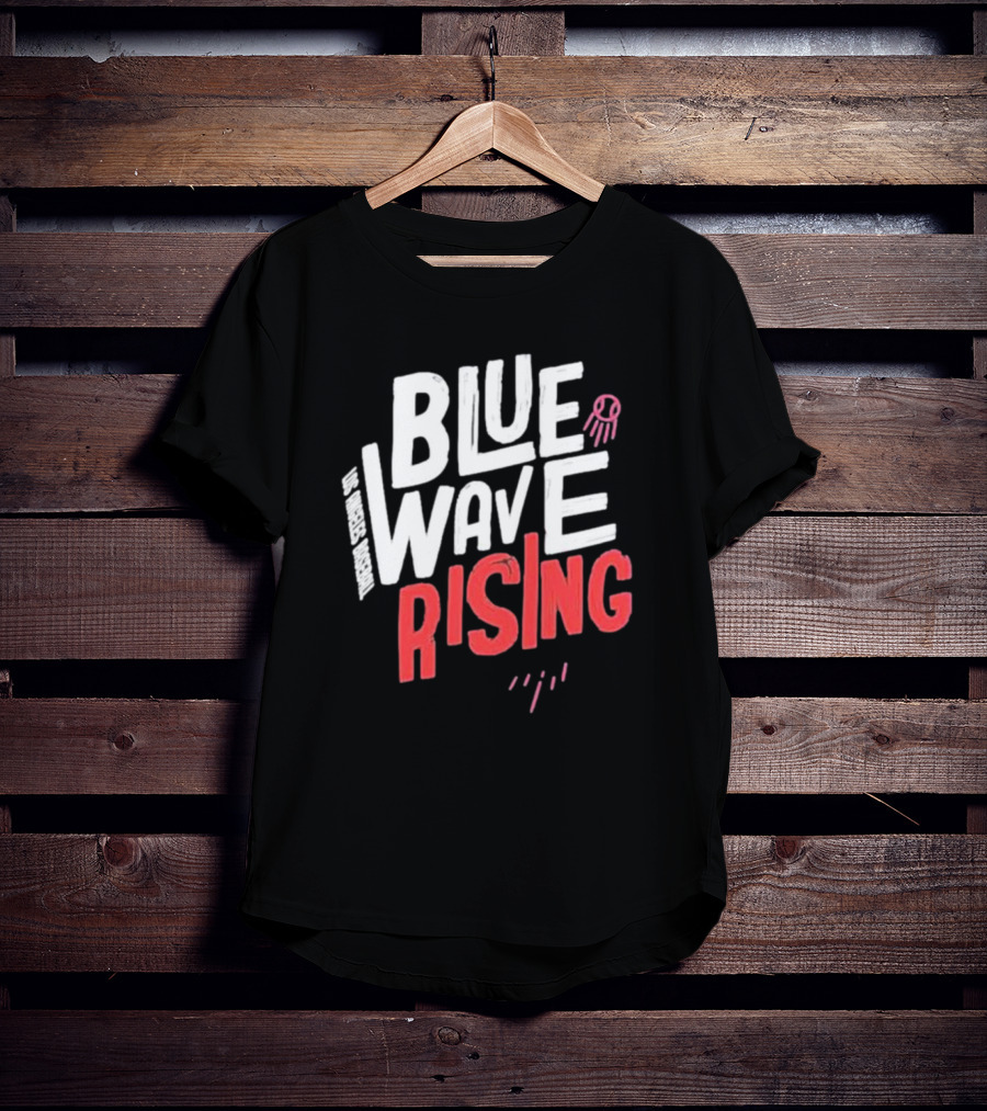 Los Angeles Original Blue Wave Rising T-Shirt