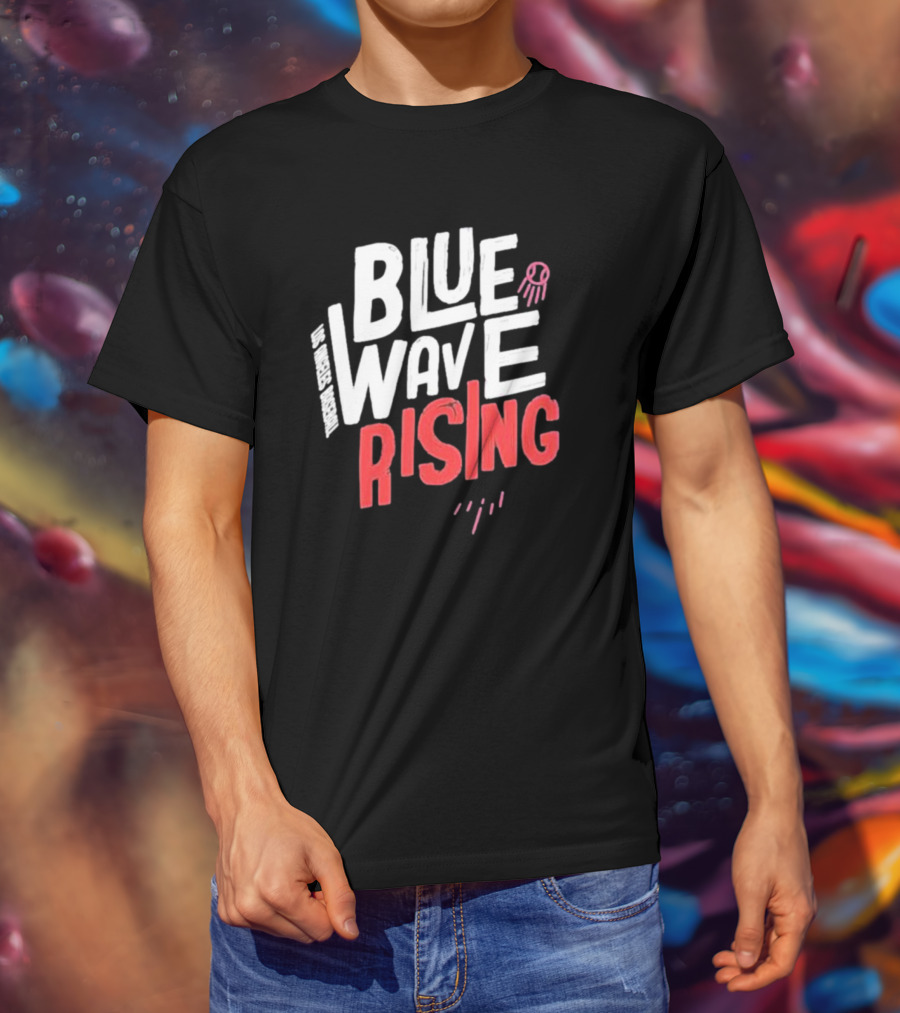 Los Angeles Original Blue Wave Rising T-Shirt
