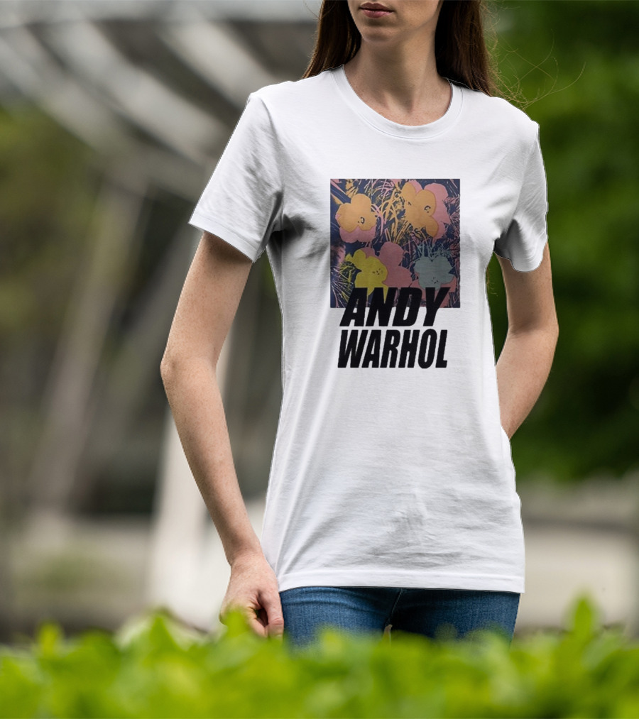 Andy Warhol Flower Pop T-Shirt