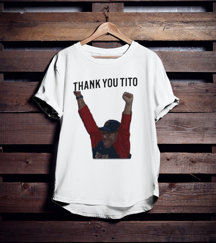 Thank You Tito Guardians Baseball T-Shirt