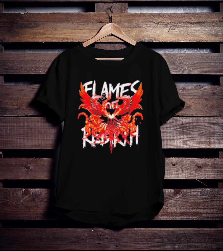 Flames Of Rebirth Phoenix Fire T-Shirt