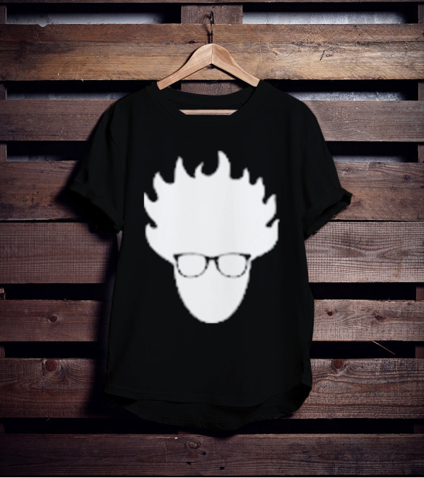 Viva Fro Iconic Glasses Silhouette Left Chest T-Shirt