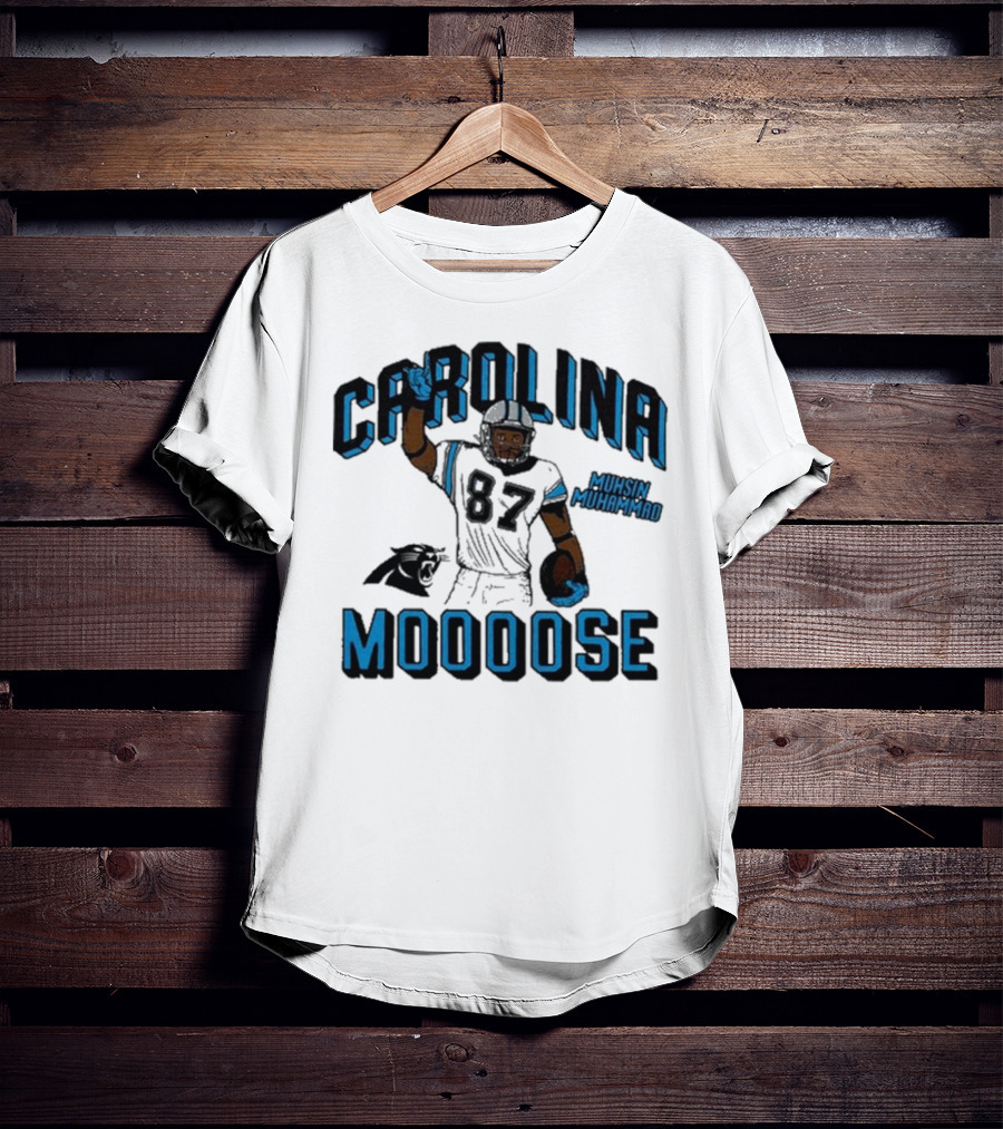 Carolina Panthers Muhsin Muhammad 87 Moooose T-Shirt