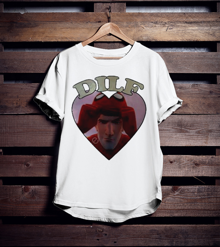 DILF Peter Mustardyardpress Merch Spider Cap Heart T-Shirt