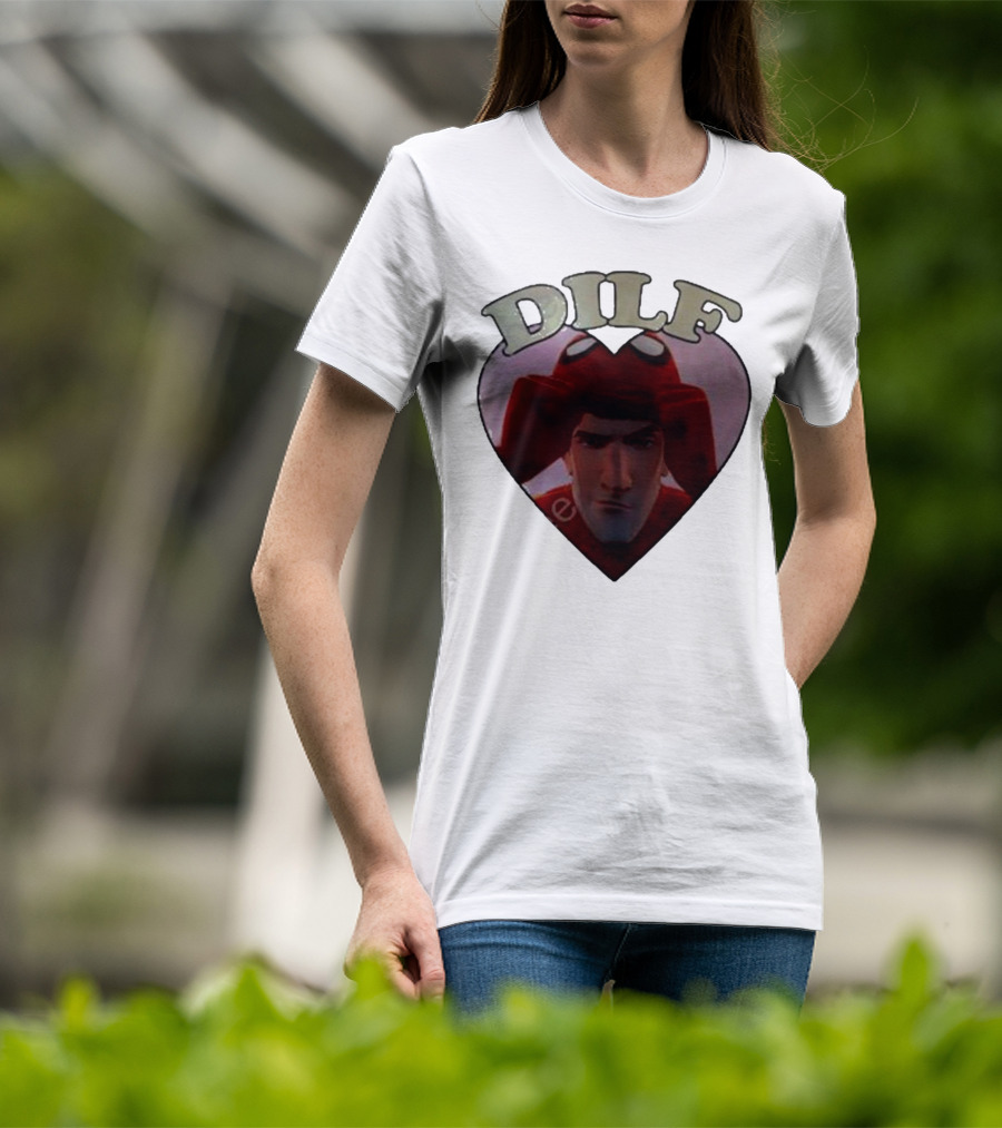DILF Peter Mustardyardpress Merch Spider Cap Heart T-Shirt