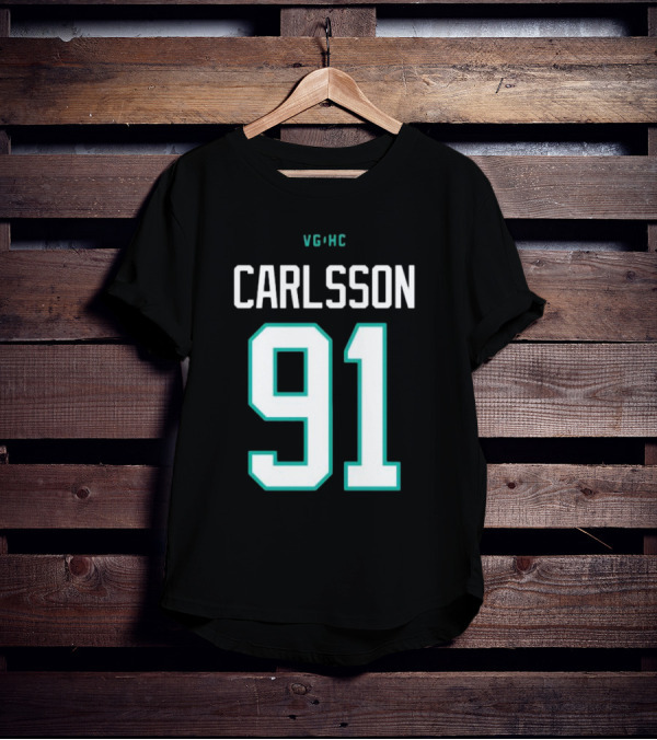 VG HC Carlsson 91 Anaheim Ducks Ww 3rd T-Shirt
