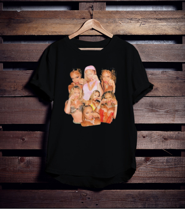 Big Latto Latto Collage Collection Premium Garment Dye T-Shirt