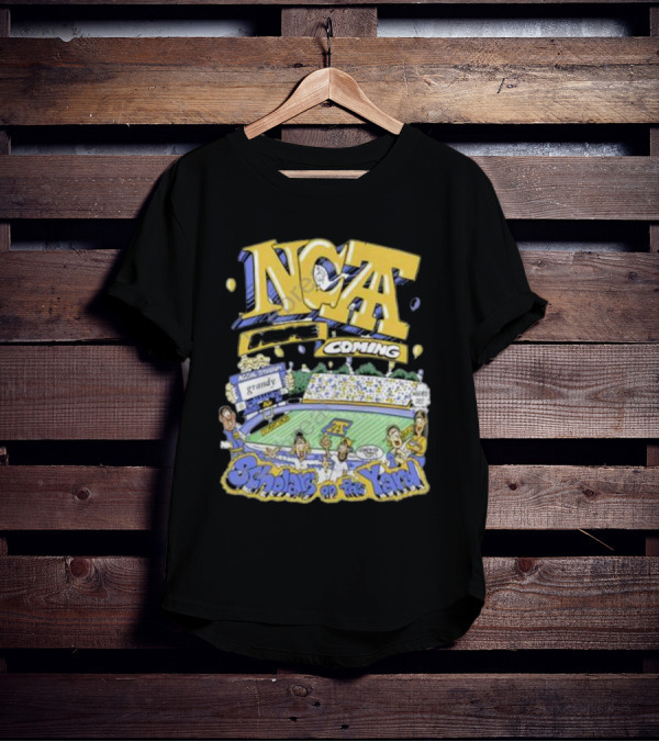 Frko X NC A&t Homecoming Scholars On The Yard Stadium Cartoon T-Shirt