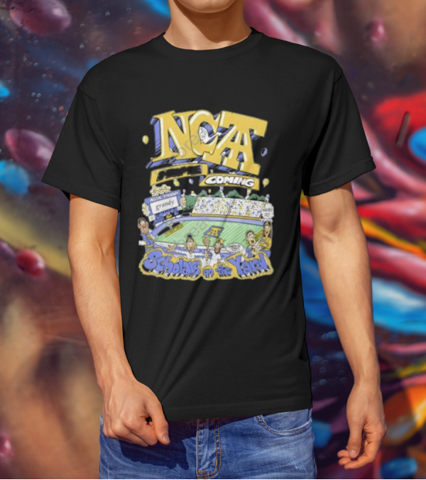 Frko X NC A&t Homecoming Scholars On The Yard Stadium Cartoon T-Shirt