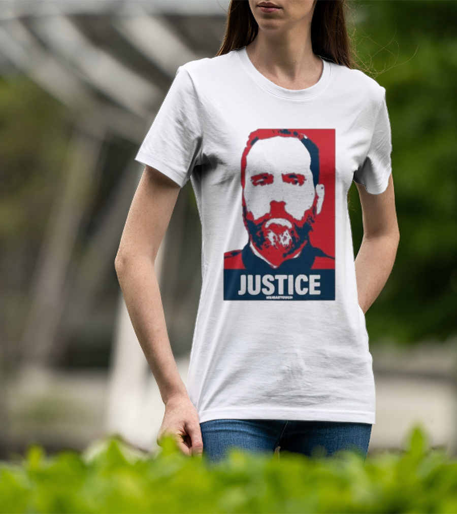 Meidastouch Store Jack Smith Justice Iconic Red And Blue T-Shirt