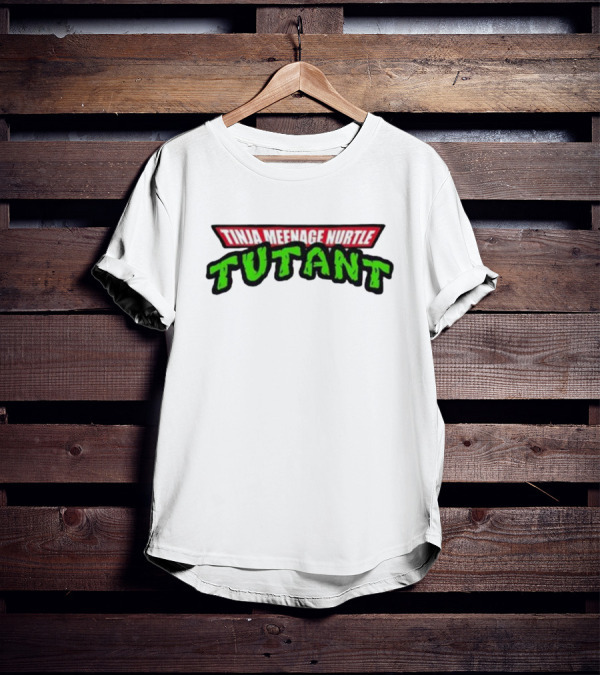 Teenhearts Tinja Meenage Nurtle Tutant Retro Green T-Shirt