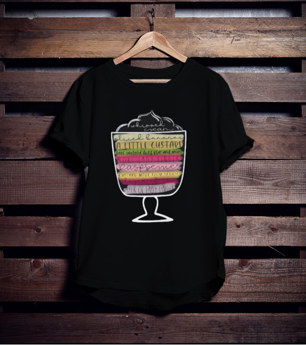 Friends Thanksgiving Rachel's English Trifle Recipe TV Friendsgiving T-Shirt