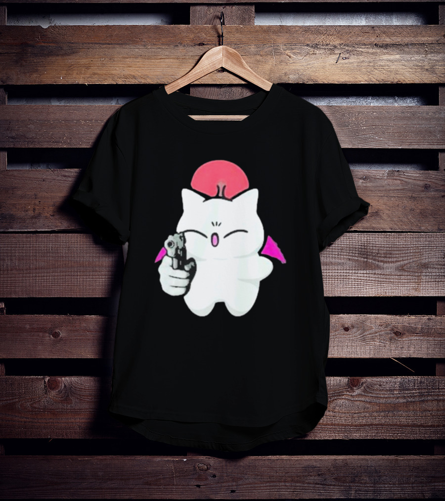 Zepla Blizzcon Xepla Gun Moogle Iconic Character T-Shirt