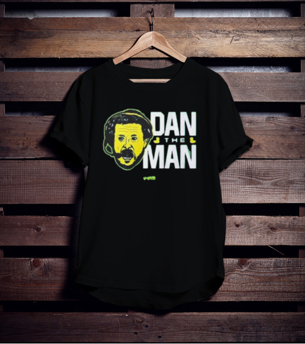 Dan The Man Coach Face With Headset T-Shirt