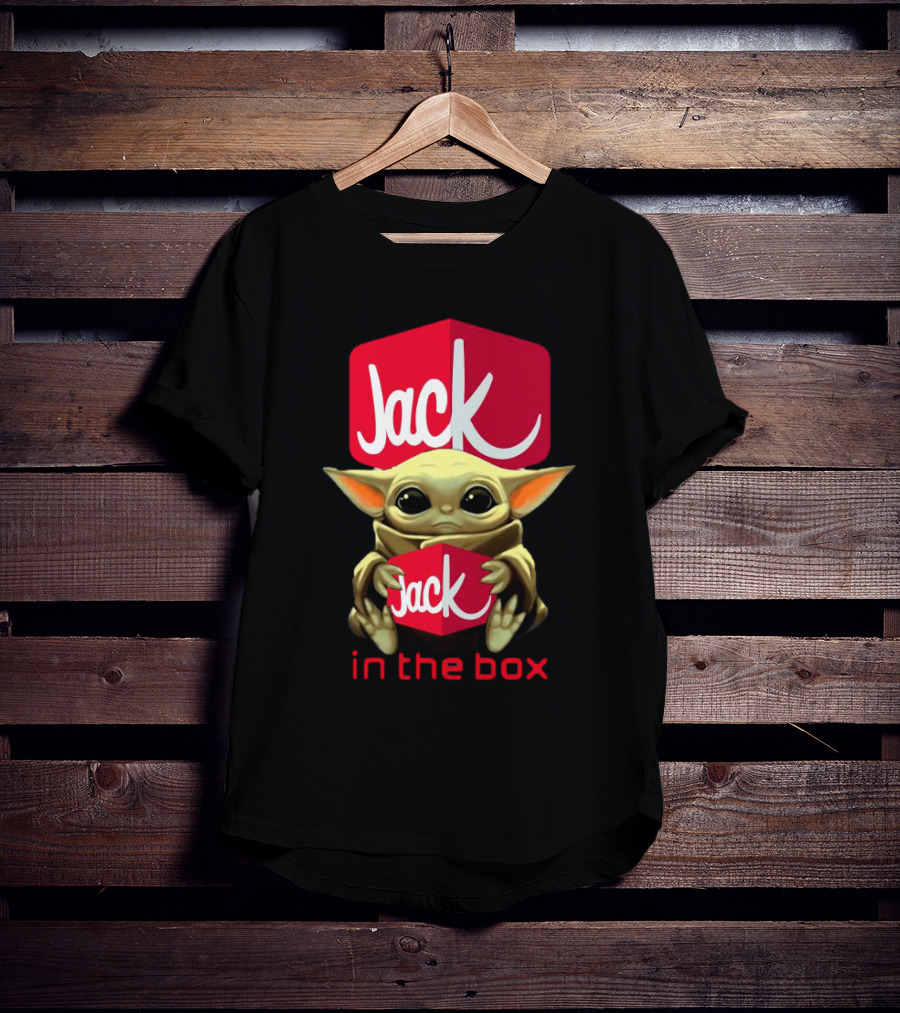Baby Yoda Embrace Jack In The Box T-Shirt