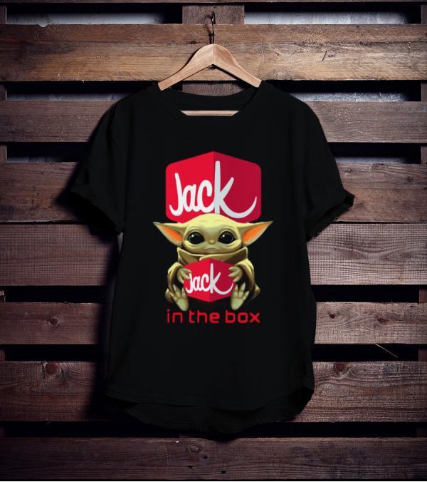 Baby Yoda Embrace Jack In The Box T-Shirt