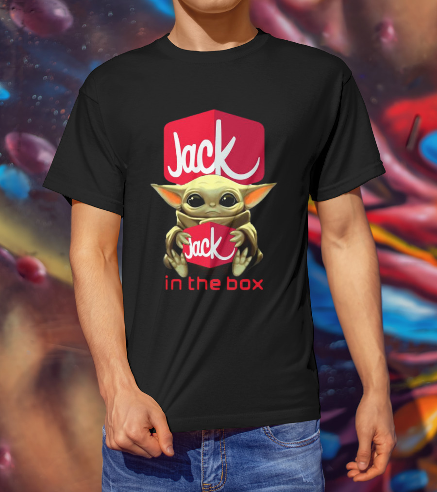 Baby Yoda Embrace Jack In The Box T-Shirt
