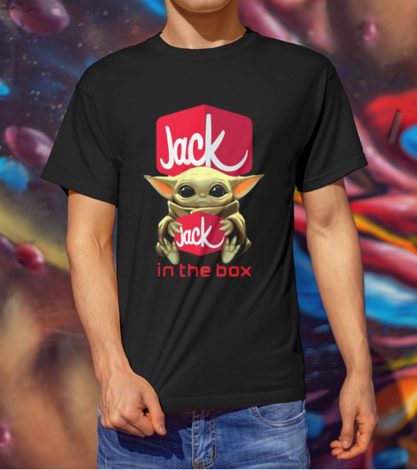 Baby Yoda Embrace Jack In The Box T-Shirt
