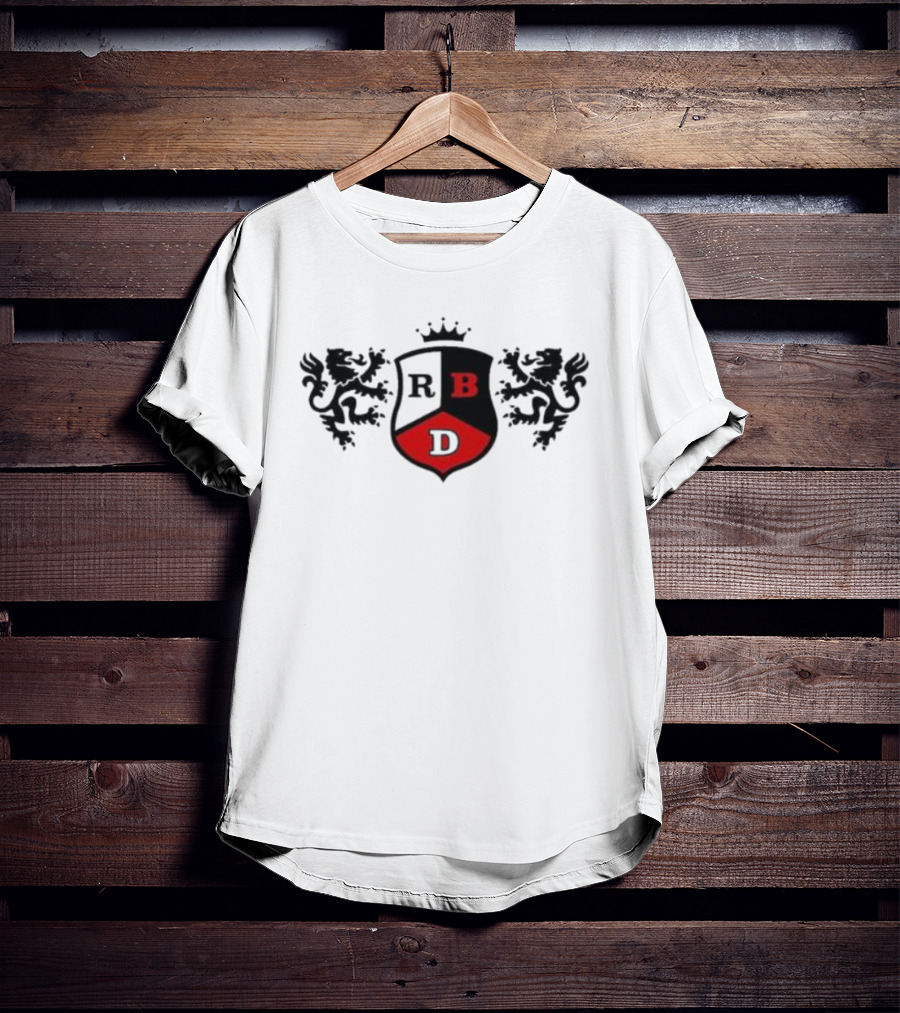 RB D Regal Crest Emblem Lion Shield T-Shirt