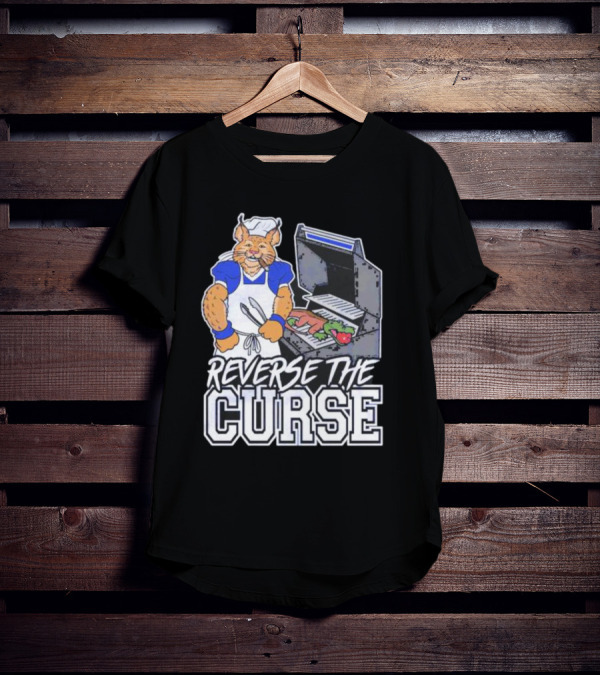 Reverse The Curse Cat Grilling Gator T-Shirt