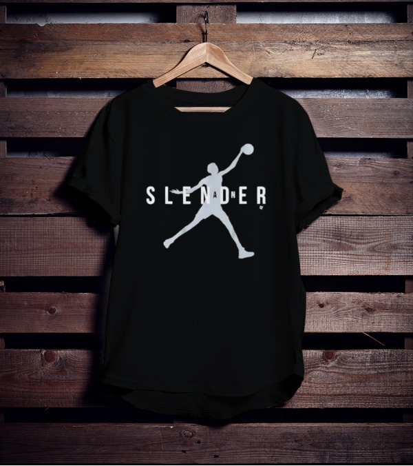 San Antonio Slender S L A N D E R Basketball T-Shirt
