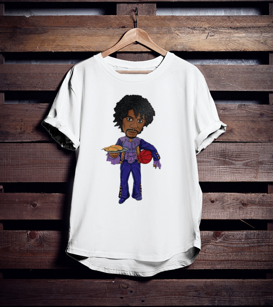 Dave Chappelle Prince Basketball Pancakes T-Shirt