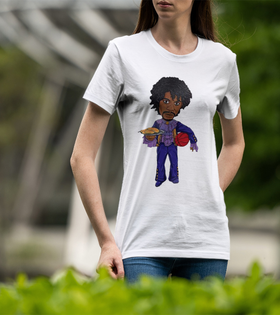 Dave Chappelle Prince Basketball Pancakes T-Shirt