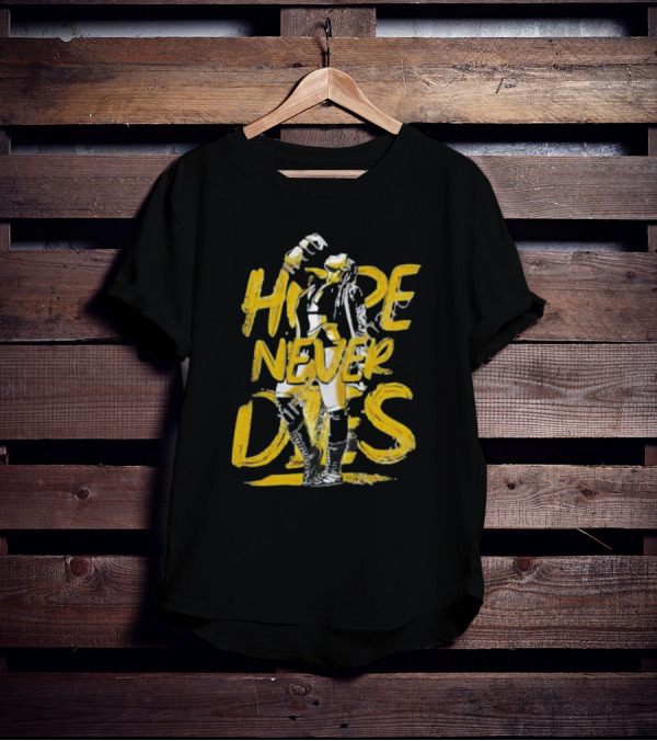 Hope Never Dies Yellow Jacket Pose T-Shirt