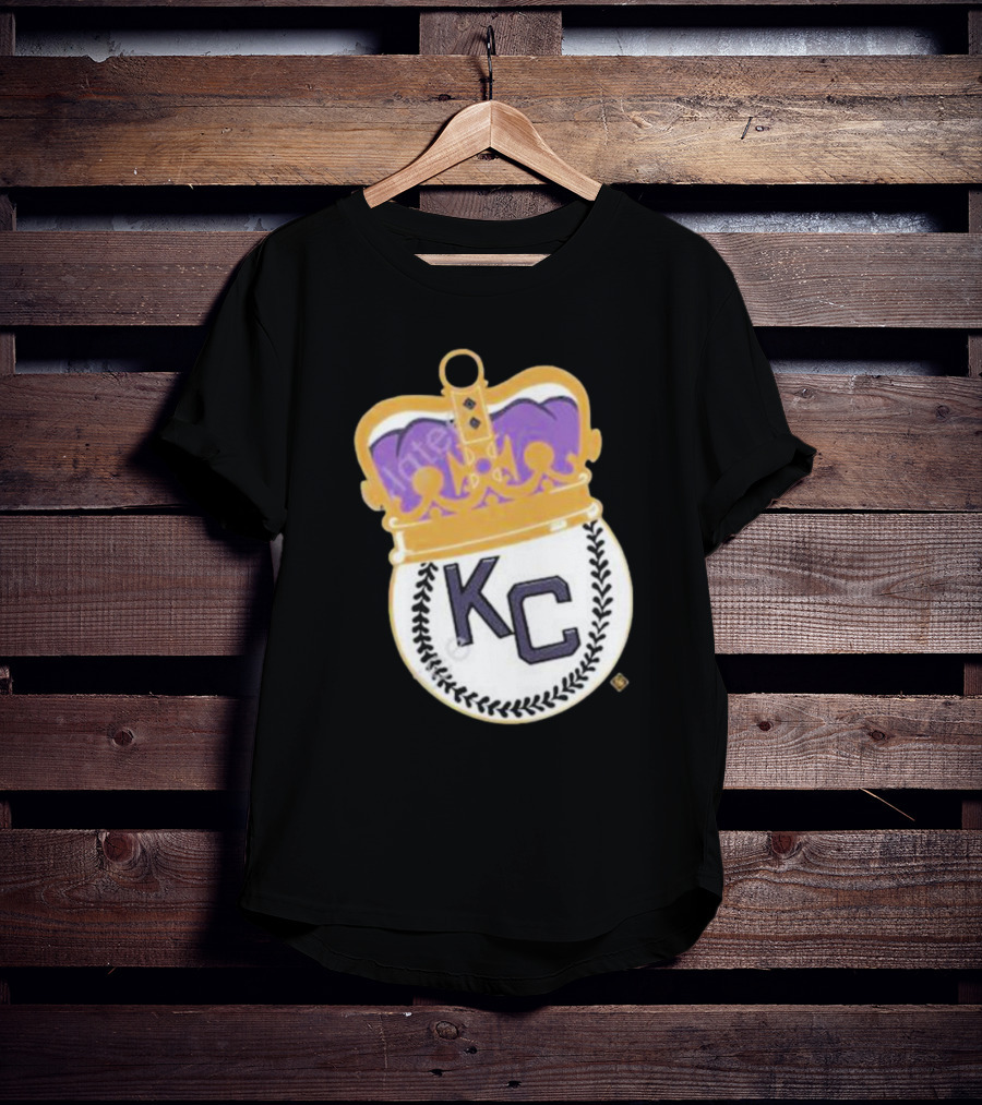Kansas City Monarchs KC Crown Baseball T-Shirt