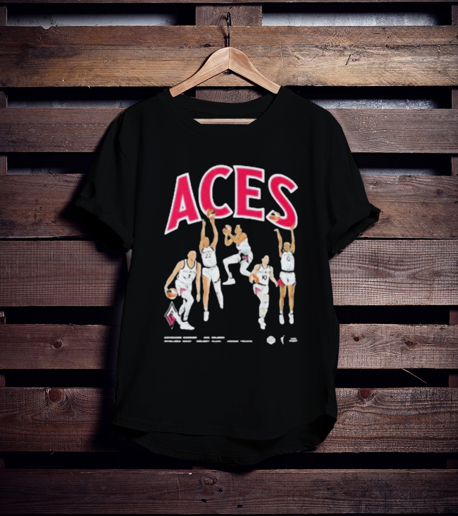 ACEs Basketball Team Players Action T-Shirt