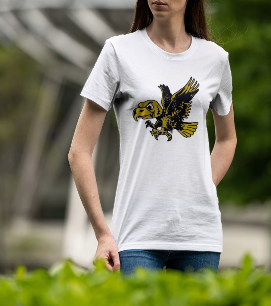 University Of Iowa Vintage Flying Herky Wall Decals T-Shirt
